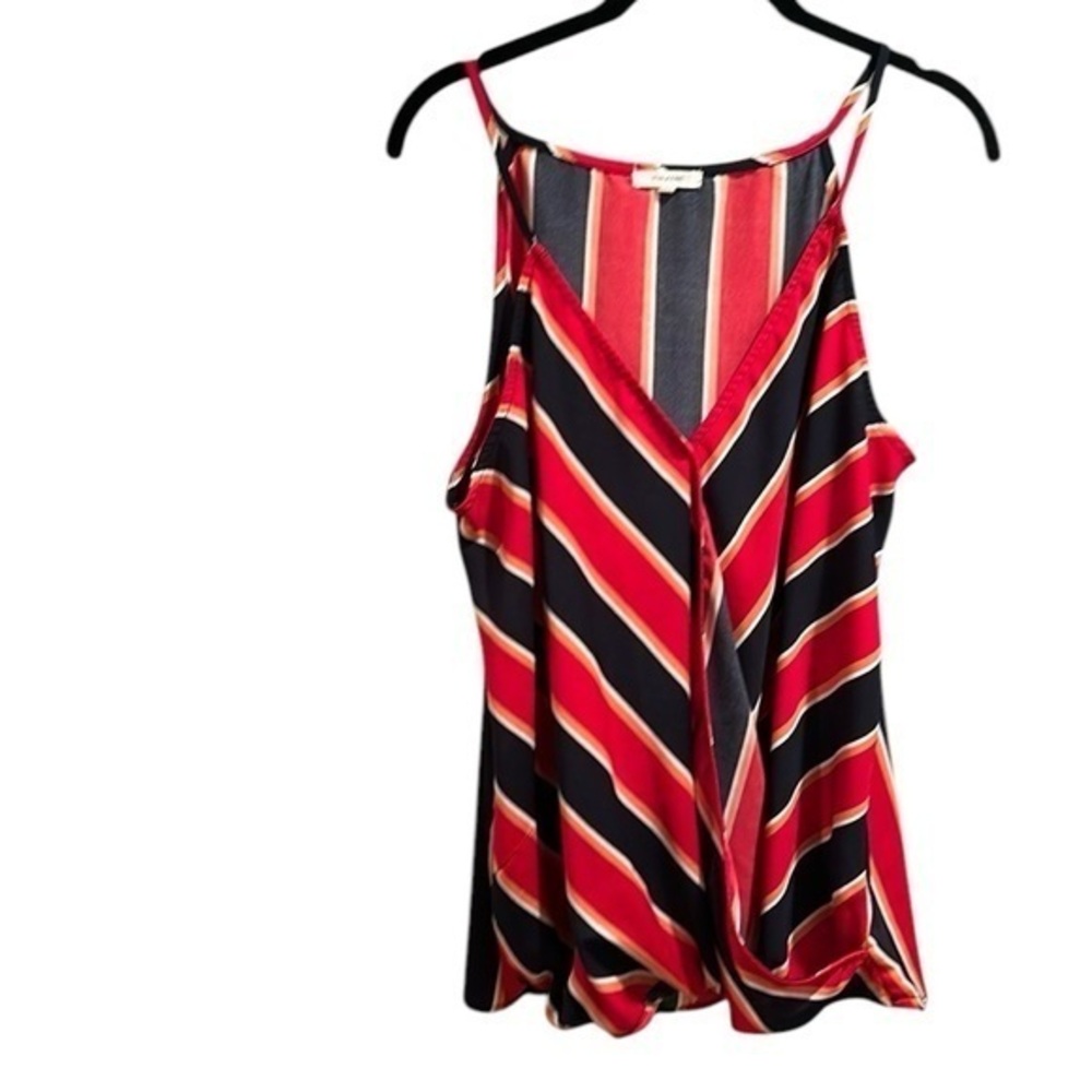 Maurices red, white, and blue tank top size XL